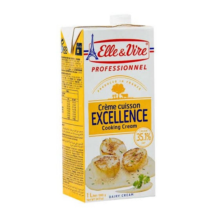 

Elle & Vire Excellence Cooking Cream 1 Liter / 1000ml