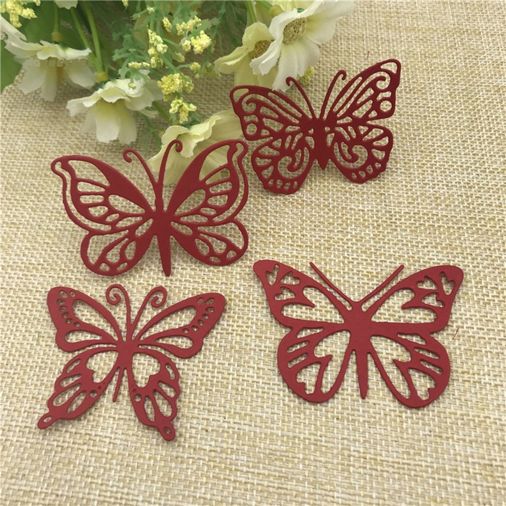 

Bentuk Kupu #114A Scrapbook Papercut Papercraft Kerajinan kertas Hiasan Mahar DIY Kertas Jasmine Plasma Mutiara