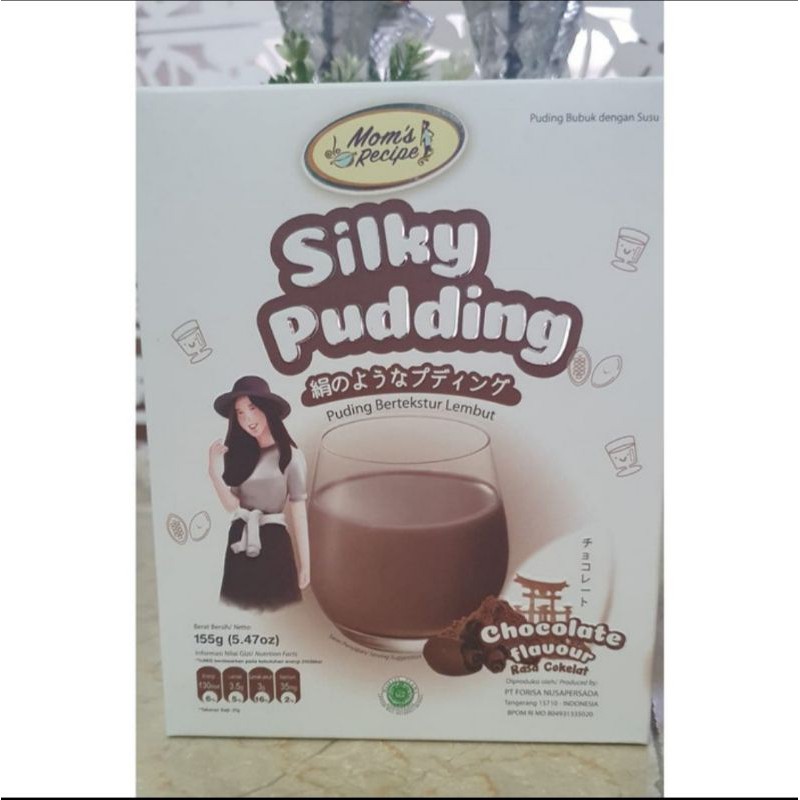 

Silky Pudding Puding Bertekstur Lembut Rasa Coklat 155 Gram