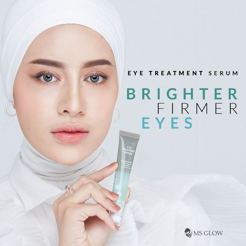 Eye Treatment Serum MS Glow|Serum Gel Mata|Ampuh, Aman, Halal & 100% BPOM