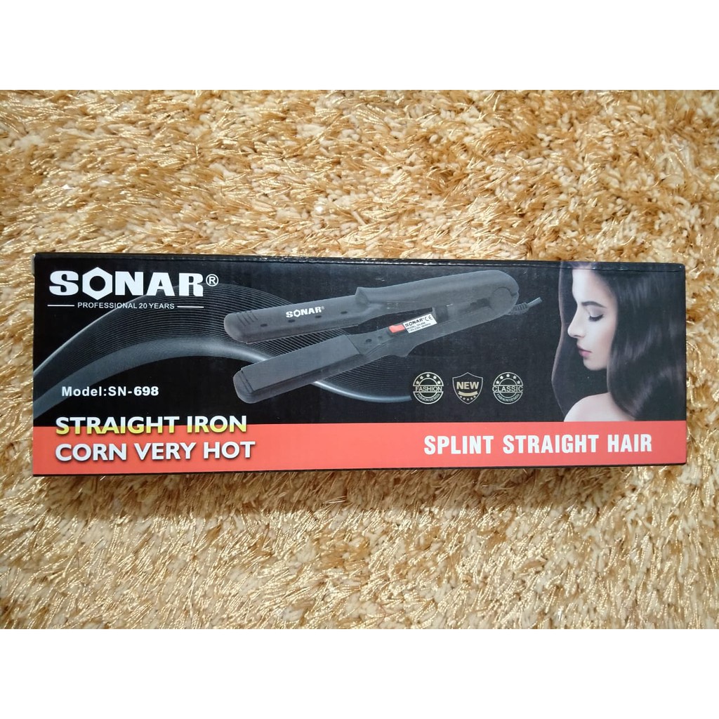 Alat Catokan Catok Pelurus Rambut SONAR SN-698 Murah