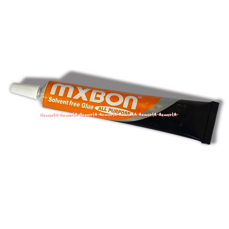 Mxbon Solvent Free Glue Fabric Dries Clear 50ml Lem Kain Mx Bon