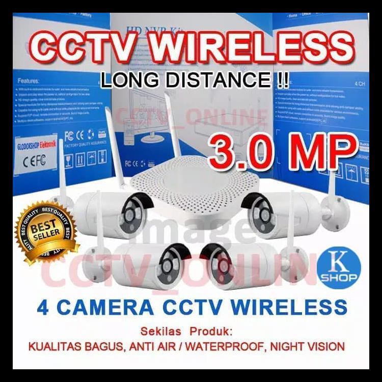 Berkualitas Paket Cctv / Cctv Wireless / Kamera Cctv / Cctv / Termurah Promo Murah