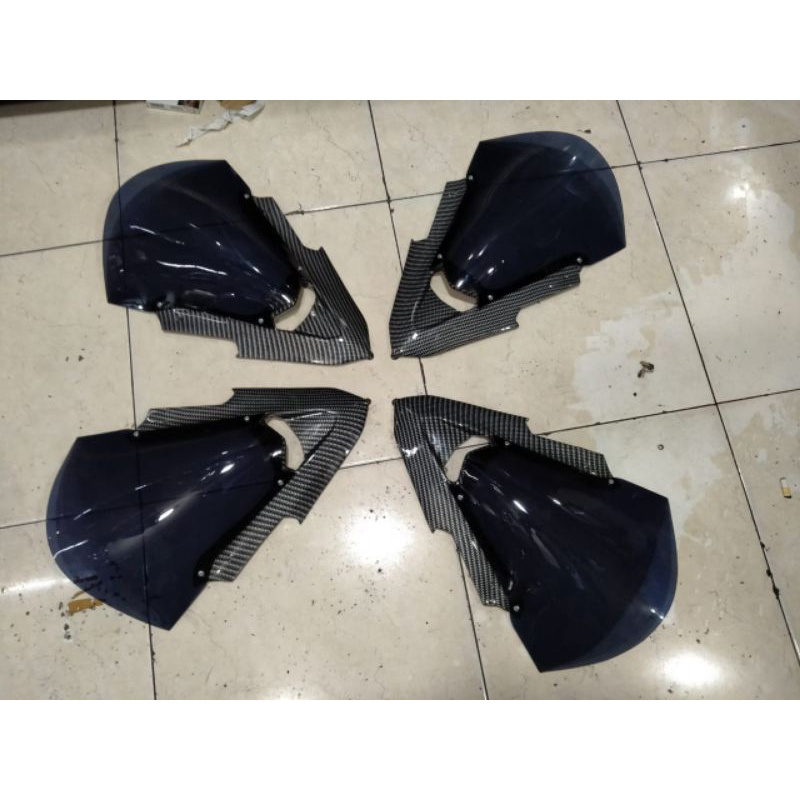 VISOR V2 HONDA ALL NEW CBR150R FACELIFT CARBON CLUP