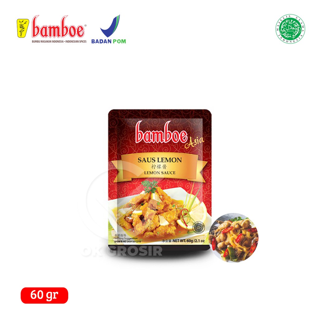 

Bamboe Asia Saus Lemon / Bumbu Instan (60 gr)