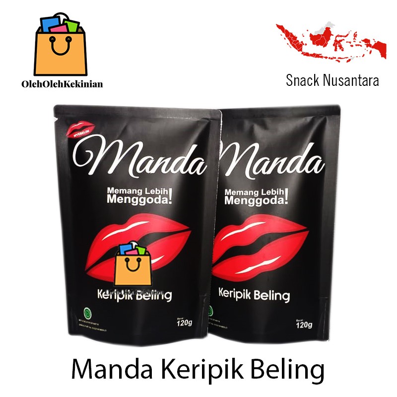 

Manda Keripik Beling Renyah Menggoda - 120gr