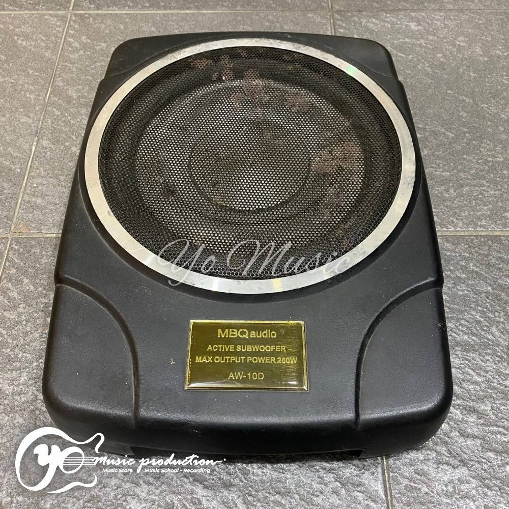MBQ AUDIO Subwoofer Mobil 8 Inch 250 Watt AW-10D Original (SECOND)