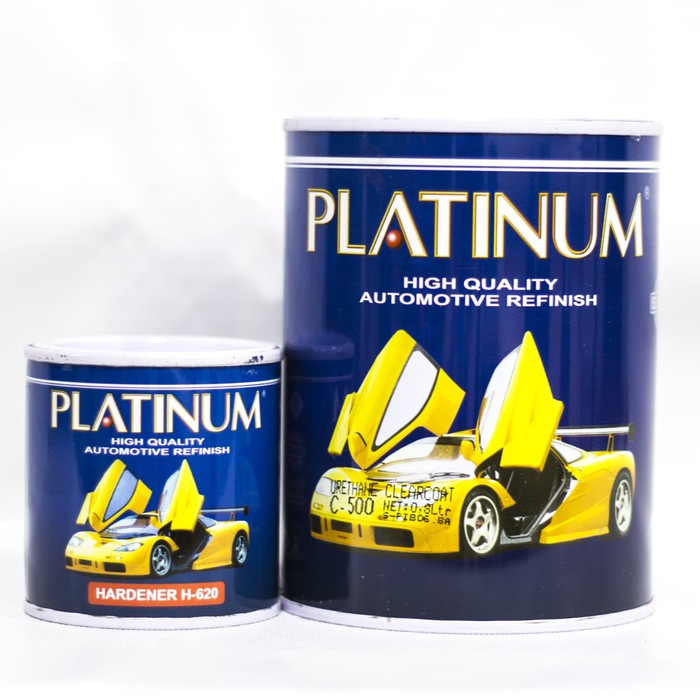 

TERMURAH PLATINUM CLEAR COAT C-500 CAT VARNISH POYURETHANE 1KG/SET