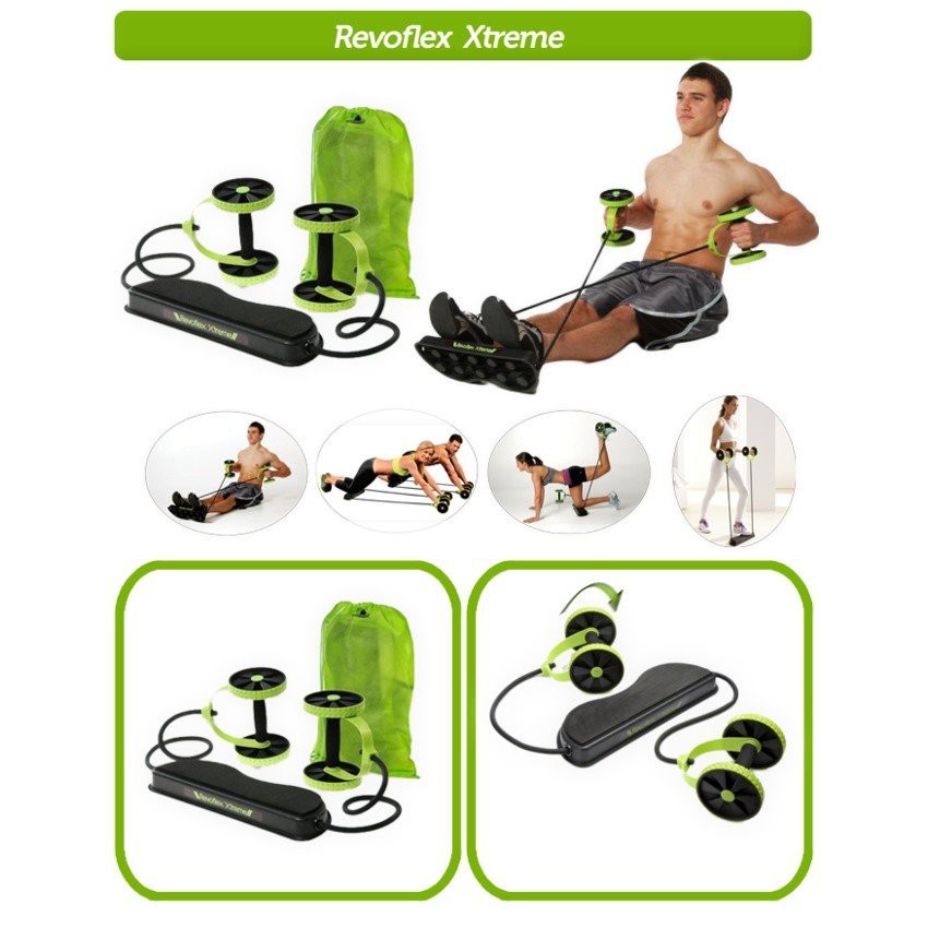 REVOFLEX EXTREME / Alat Olahraga Fitnes Pembentuk Otot Perut Revoflex Xtreme murah