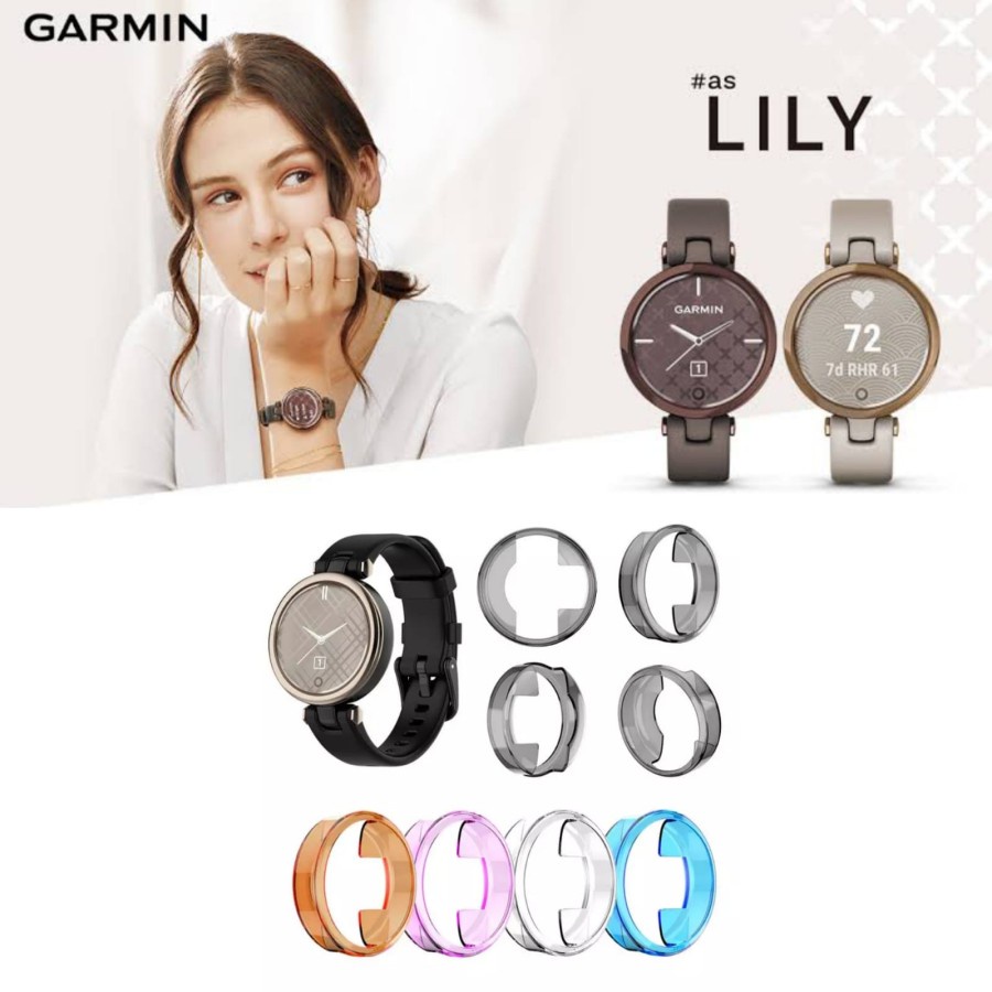 Silicon Case Garmin Lily silicon bumper pelindung casing