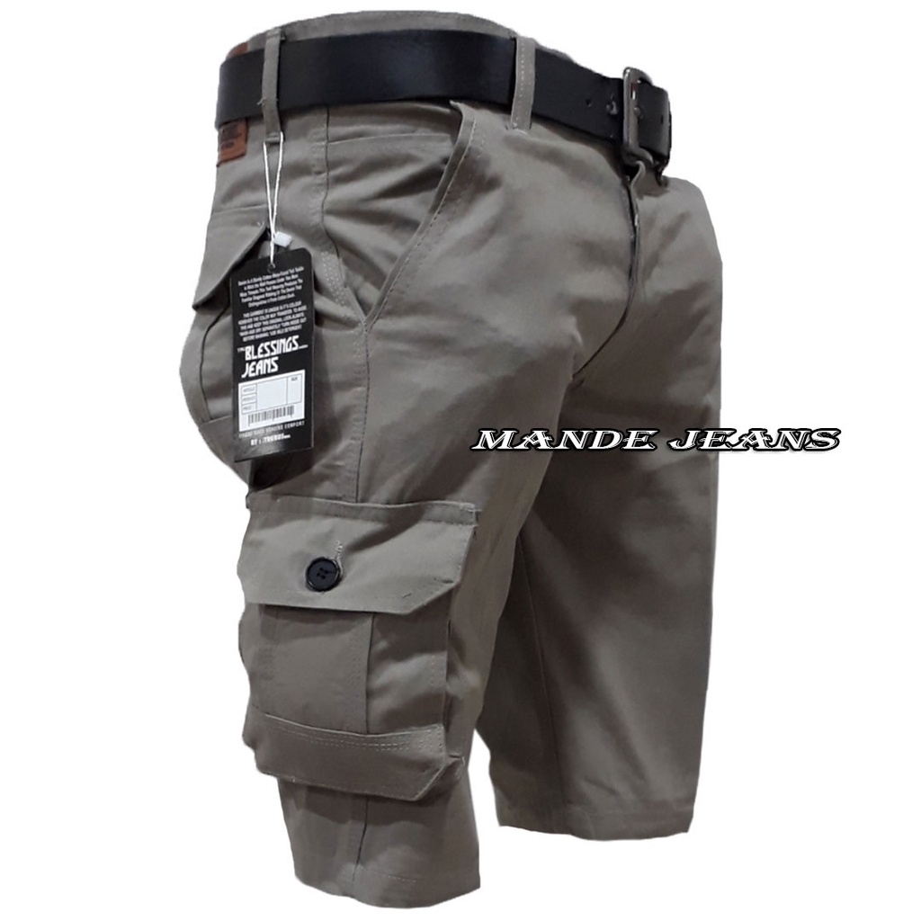 Celana Pendek Cargo / Celana Pendek Chargo / Celana Pendek Pria / Celana Gunung / Celana Santai / Celana pria/ Celana Murah - Mande Jeans