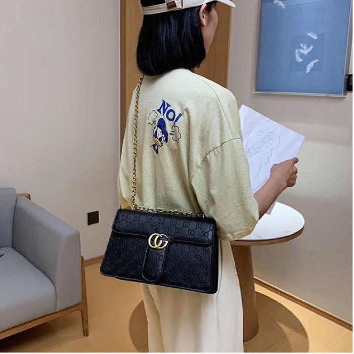 ♔ TI 3042 - TAS SELEMPANG WANITA IMPORT MURAH BATAM PESTA GROSIR WANITA TASBATAMRZ - B ➫