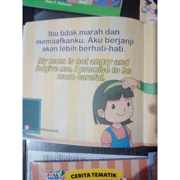 buku paket cerita tematik isi 12 pcs (20×20cm)