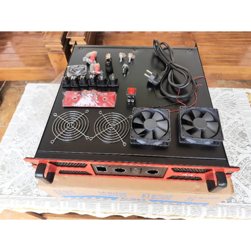 Box power amplifier tebal dan kokoh terbuat dari plat pilihan