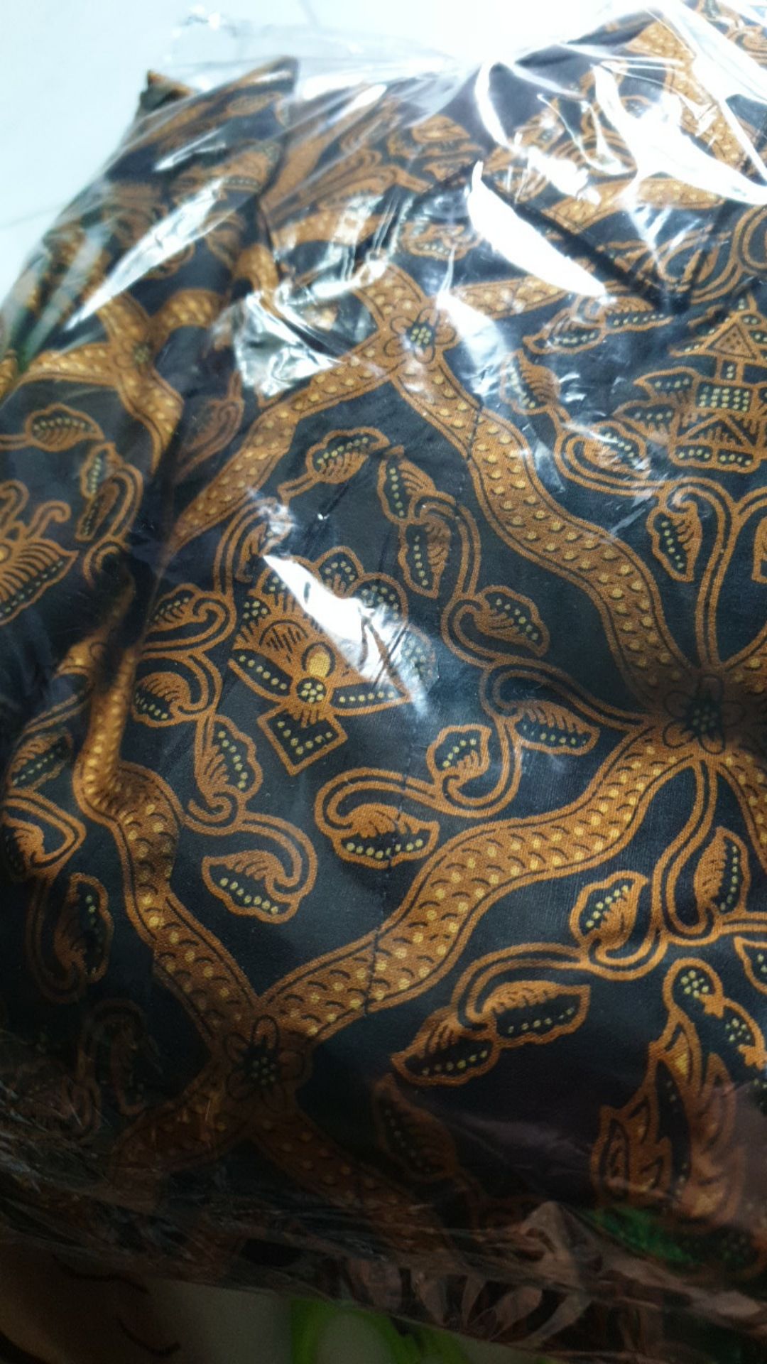 Kemeja Batik Pria | Sidoluhur Sogan Lengan Pendek Regular Fit Lapis Furing By Batik Florist