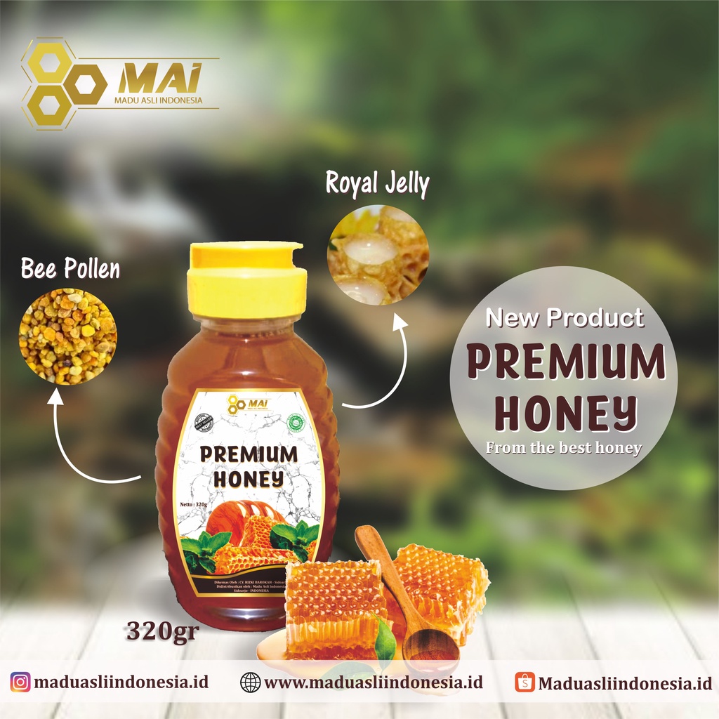 

Premium Honey / Madu Premium - Apis Dorsata - Madu Hutan Asli / Madu Asli Indonesia / Garansi 100% - Ter Uji Lab / Madu Asli Tanpa Cmapuran 100%