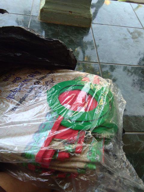 Tas Khajatan Mengenang Kematian - Pegangan Bulat Custom Ukuran