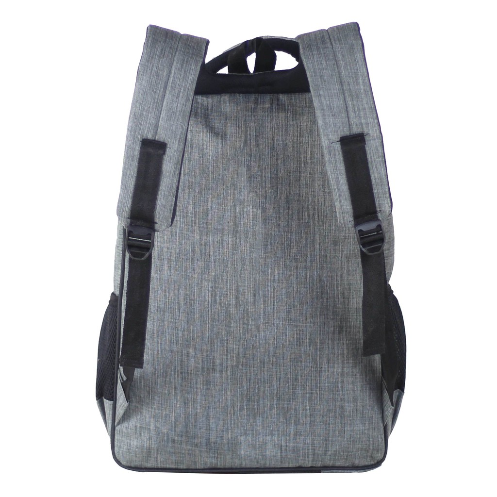 Ransel Punggung Backpack Alvis Bordir ABU Laptop Kuat Tas Ransel Sekolah Gendong Ransel Kerja