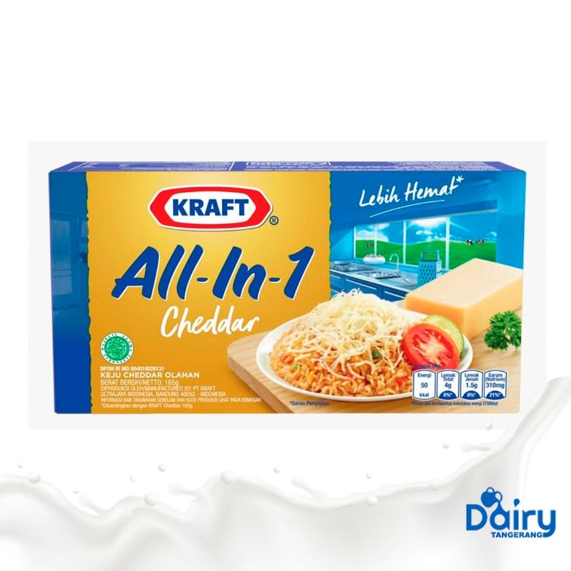 

KRAFT ALL IN ONE 165 GRAM