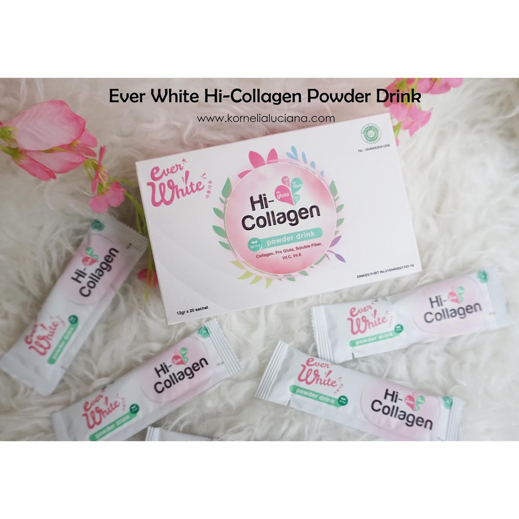 Everwhite Hi Collagen Drink (KEMASAN BARU)