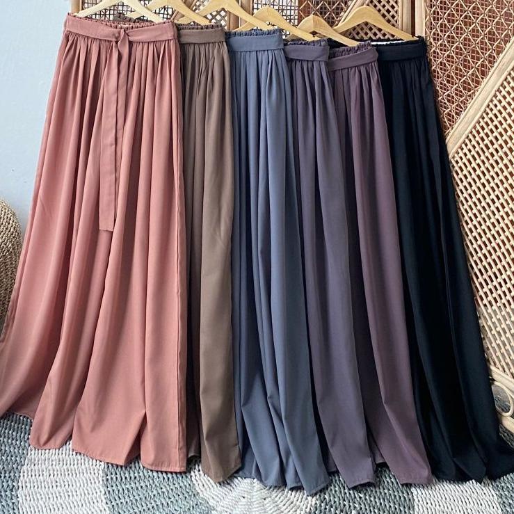 (BOOMING) RETTA Skirt || Rok Payung || Rok Lebar || Rok Wolfis || Rok Jumbo || Rok Big Size || panja