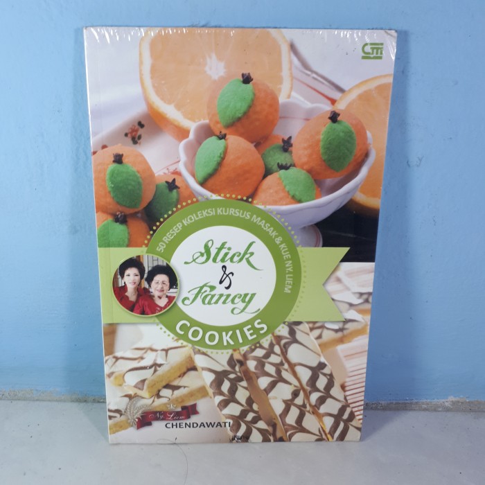 

50 RESEP KOLEKSI KURSUS MASAK & KUE NY. LIEM : STICKY & FANCY COOKIES