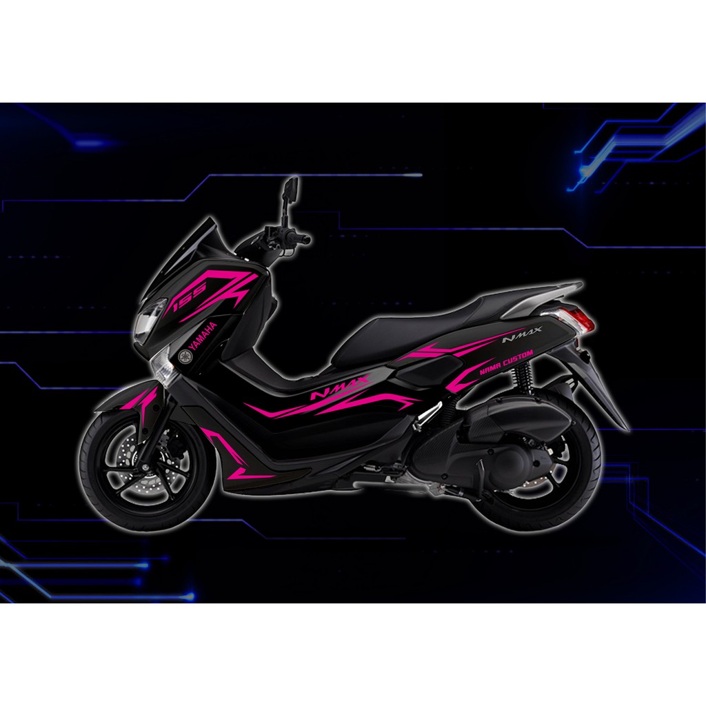 Sticker Nmax Stiker Striping Yamaha Nmax 2017-2019