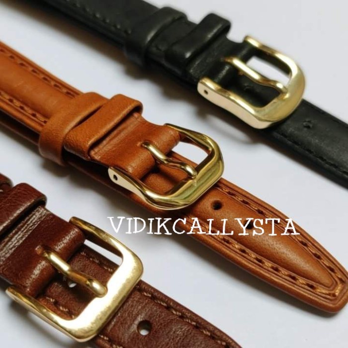 Strap Tali Jam Tangan wanita 14mm Tali jam kulit 14 mm LKZ14 bagus