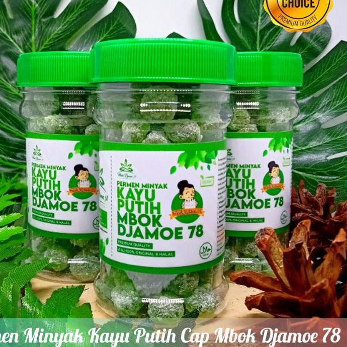 

6.6 BRANDS FESTIVAL Permen Minyak Kayu Putih Cap Mbok Djamoe 78 Kualitas Premium