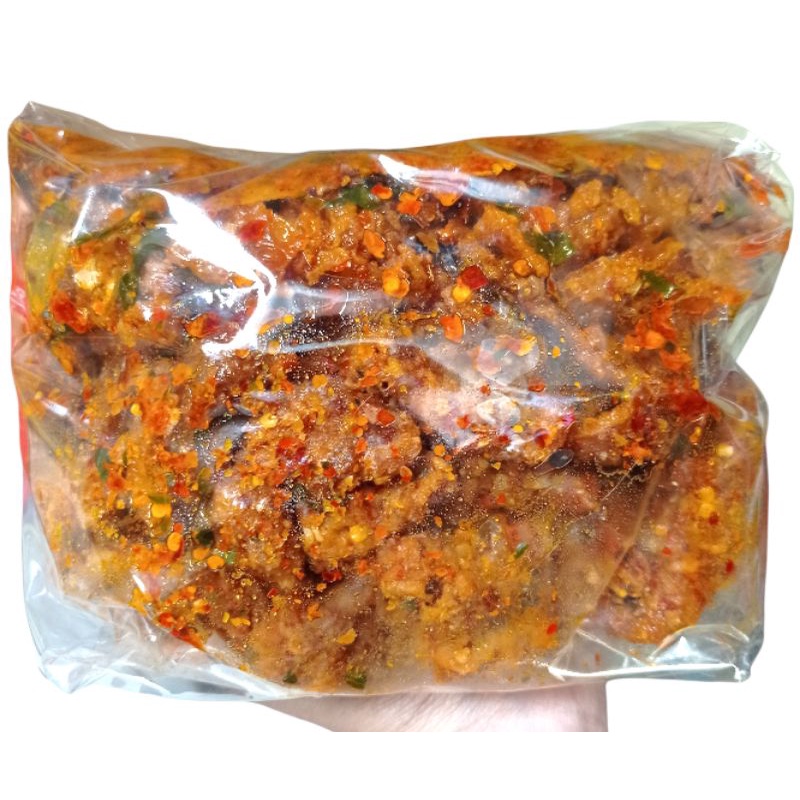 

KULIT AYAM KRISPI PEDAS JERUK 1 KG