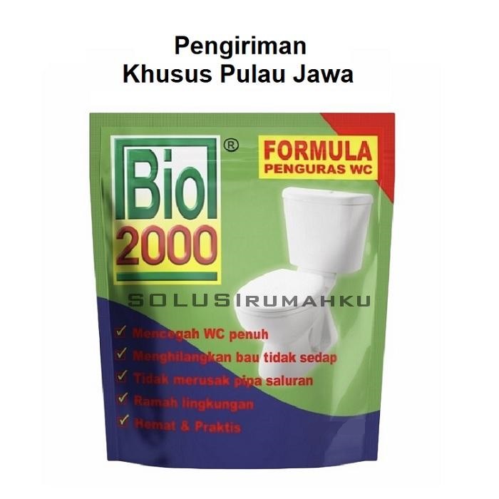 BIO 2000 Penguras WC Anti Mampet 500 GR / Penghilang Bau Anti Sumbat