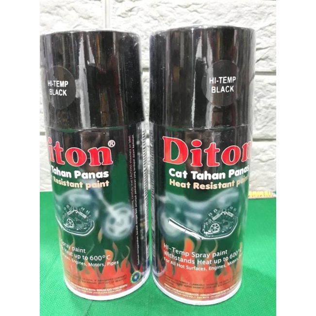 ✥ Cat Semprot Tahan Panas Diton Hi-Temp Premium Anti Panas 300cc ◌