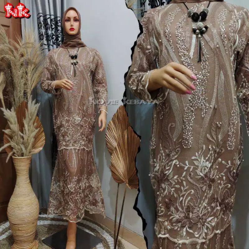 (COD) GAMIS BRUKAT DUYUNG TWO TUNE BY NOVI KEBAYA