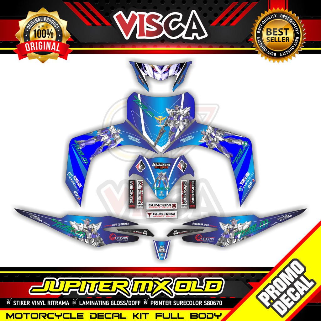 Decal Jupiter Mx Old Full Body Stiker Jupiter Mx Old Variasi Full Body Dekal Jupiter Mx Old Striping