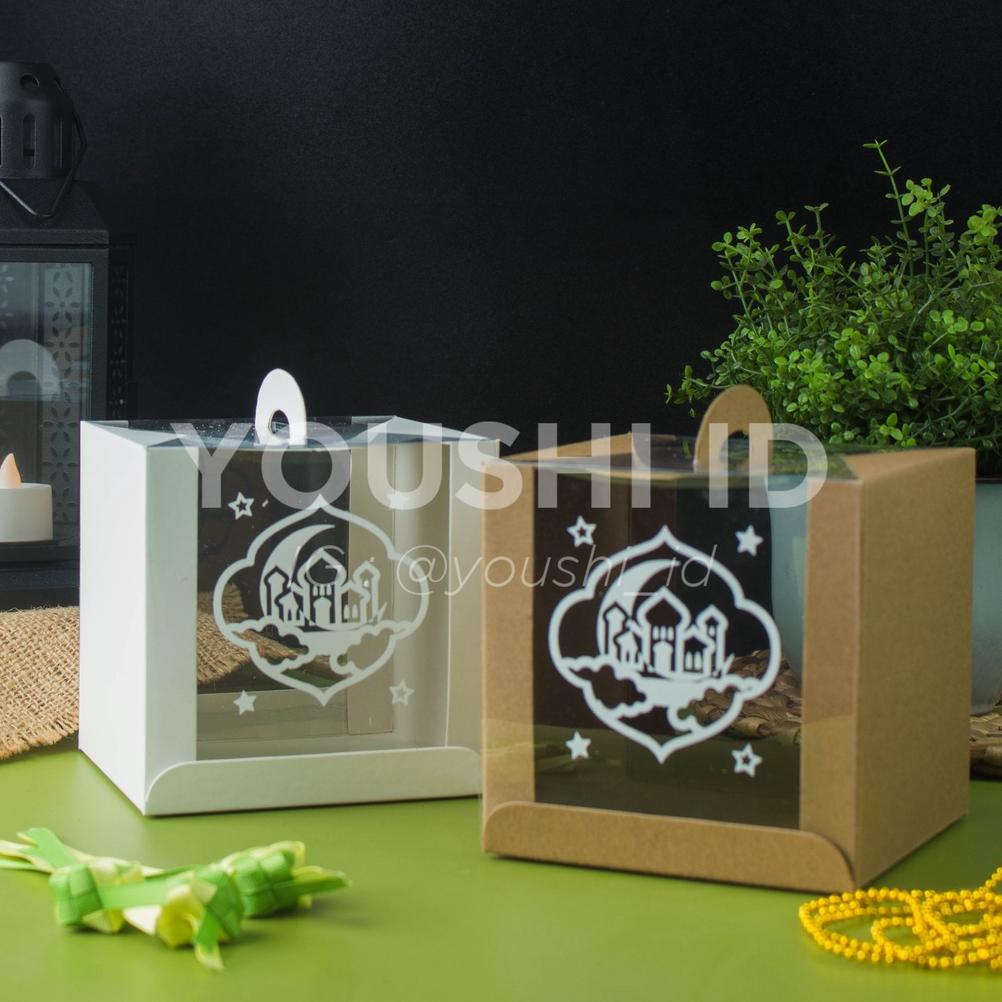 

(5Pcs)Dus Kue/Kotak Kue/Carry Box/Giftbox Kue/Dus Chiffon Mini 12X12X12Cm