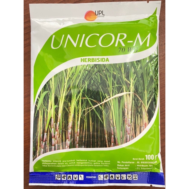( 100% ORIGINAL ) UNICOR-M 70 WG 100gr Herbisida selektif tan kentang wortel