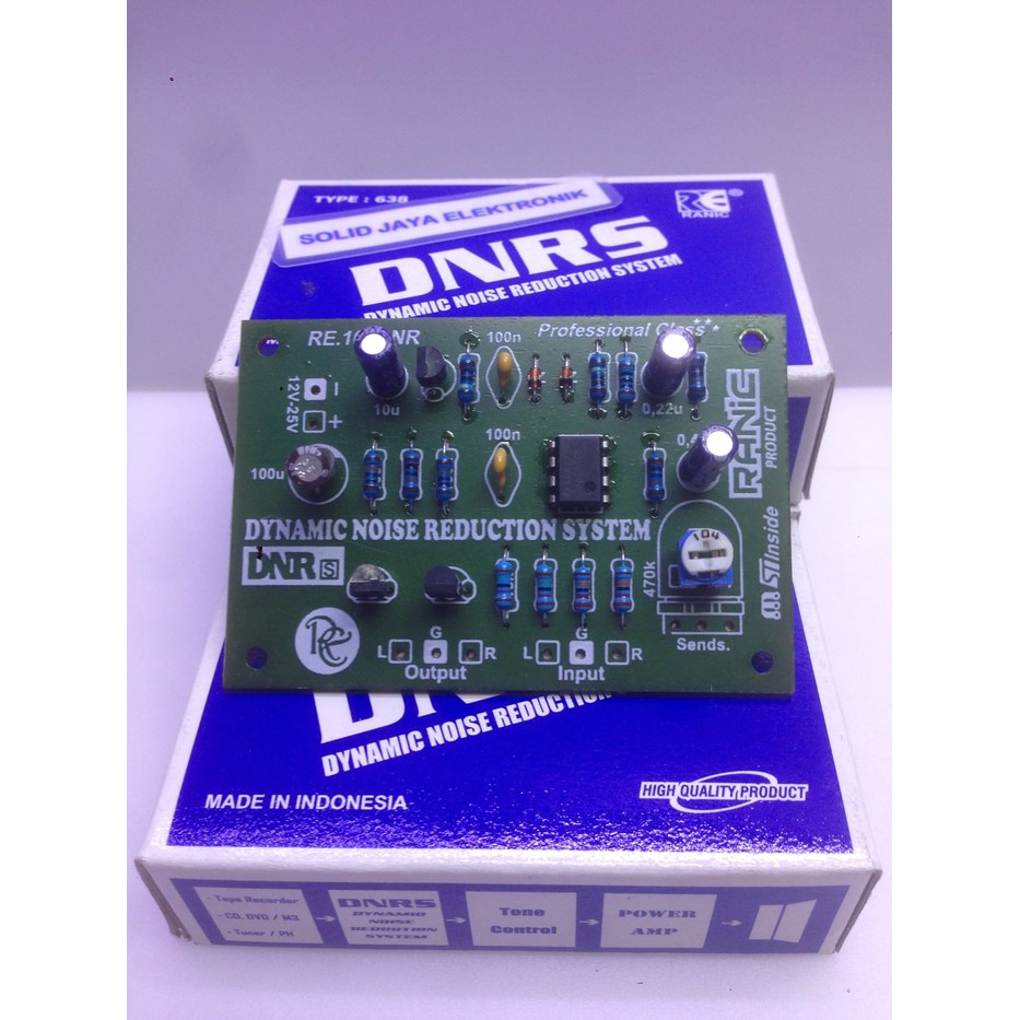 KIT DINAMIC NOISE REDUCTION SYSTEM - DNRS RANIC 638 RANGKAIAN DNRS RANIC