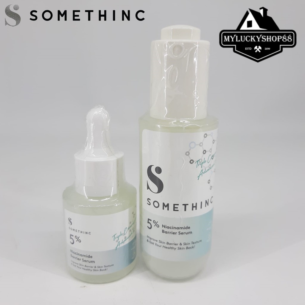 Somethinc 5% Niacinamide Barrier Serum Wajah 20ml 40ml Muka 20 40 ml