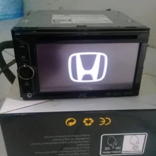 Tape doubeldin JVC KW V10 original honda JAZZ RS