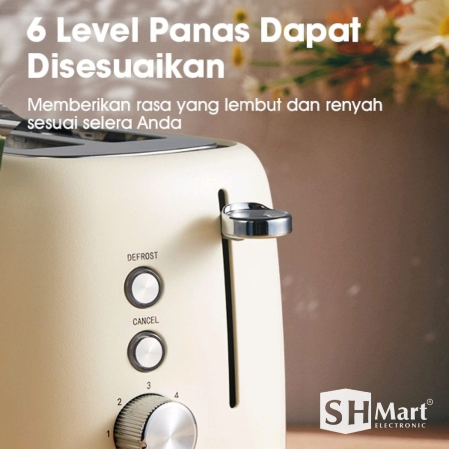 TOASTER ELEKTRIK SWTT800 PEMANGGANG ROTI LISTRIK SAMONO GARANSI RESMI