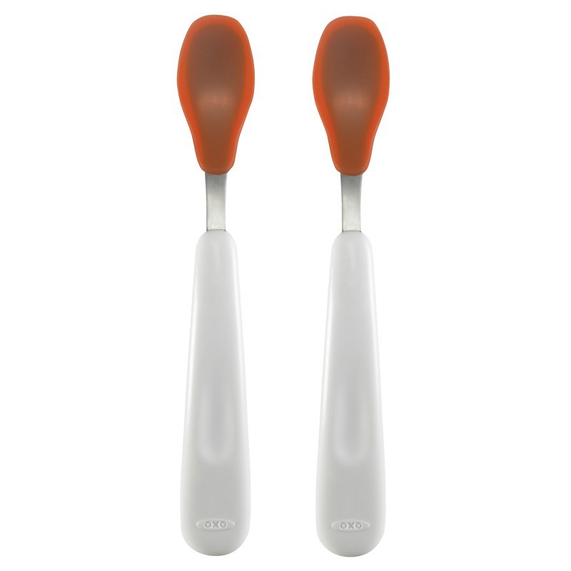 OXO Tot Feeding Spoon Set 6m+ - Orange