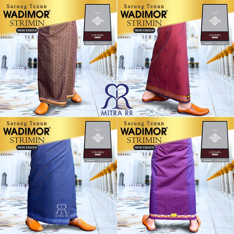 SARUNG TENUN WADIMOR STRIMIN harga grosir 10pcs