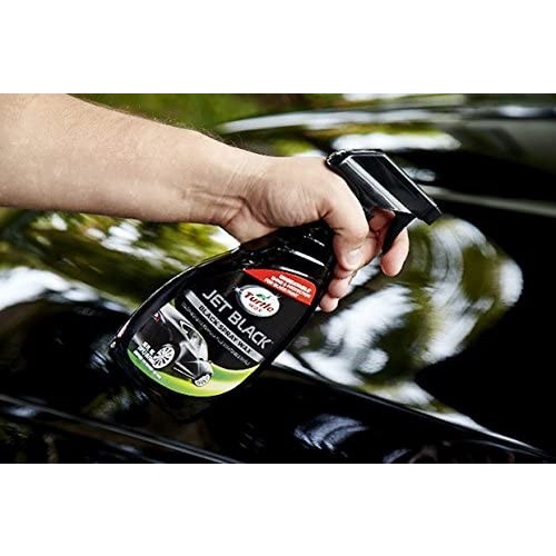 Turtle Wax JET BLACK Black Spray Wax 473 ml Pengkilap Cat Hitam T11