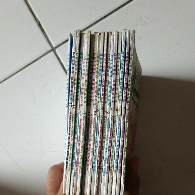 Komik Kho ping Hoo gelang kemala 1-18 (bekas)