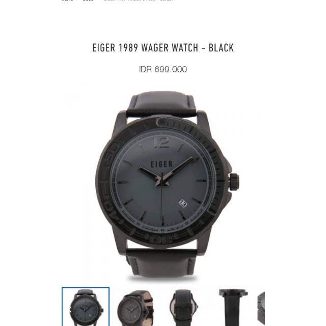 Jam eiger wager 1989 black