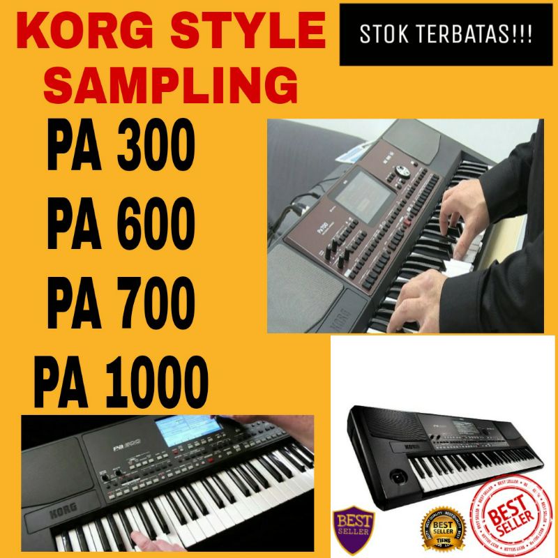 Style Korg Sampling Pa 300/Pa 600/Pa 700/Pa 1000