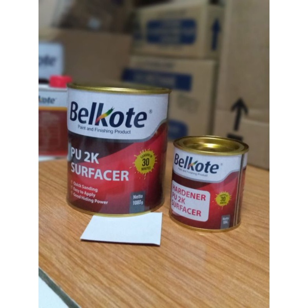 EPOXY BELKOTE PU 2K SURGACER GRAY 1KG