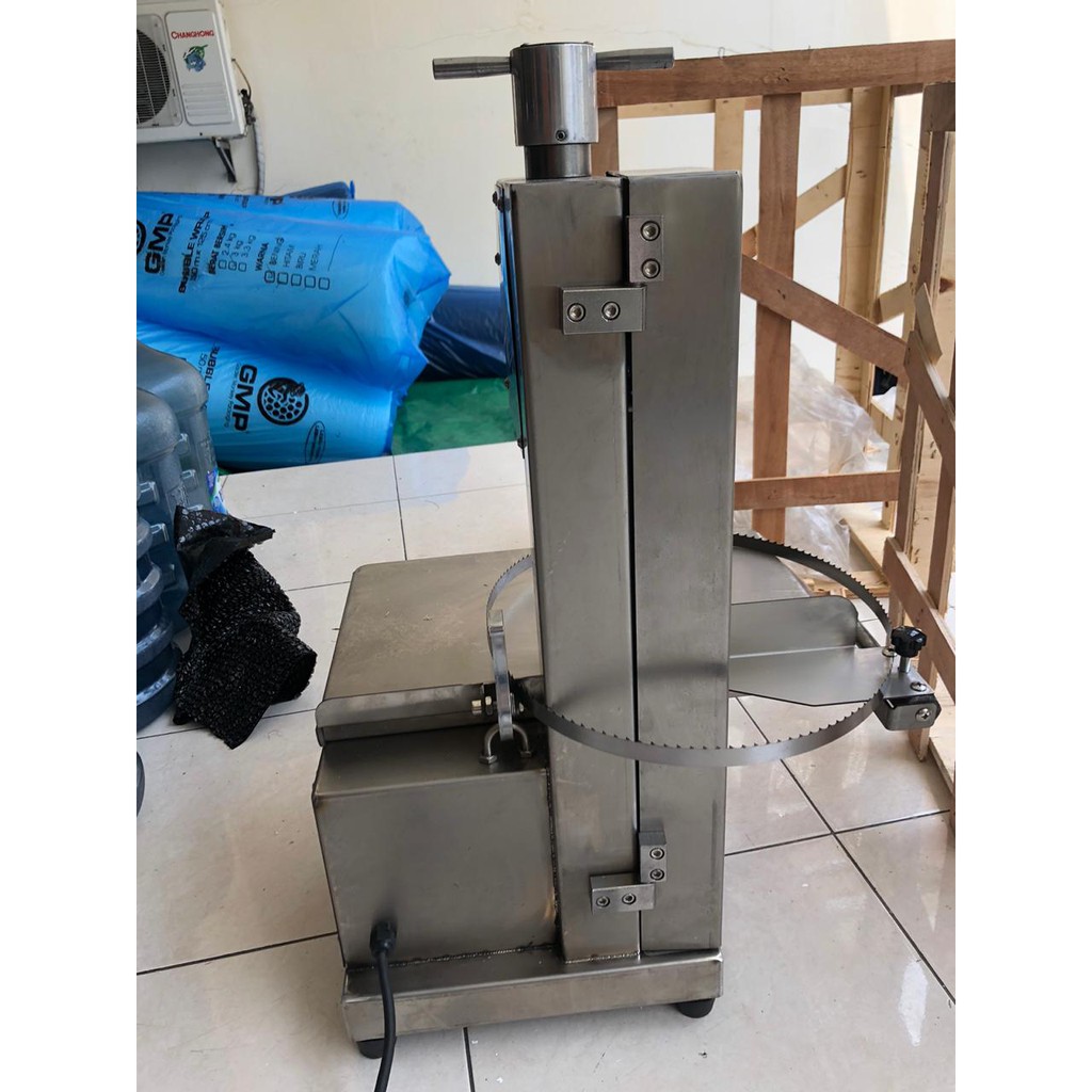 MAXPUMP MESIN JG-120A Mesin Pemotong Tulang Daging Ayam Folding Sawing Machine Series gergaji tulang 750watt