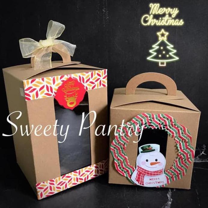 HOT PROMO PACKAGING TOPLES KUE KERING / BOX KUE KERING ISI 3 TOPLES