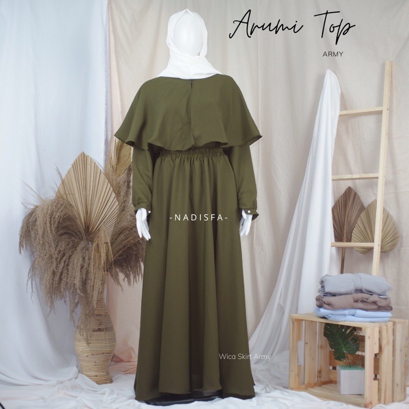 ARUMI TOP ATASAN KOMBINASI BOLERO BUSUI FRIENDLY